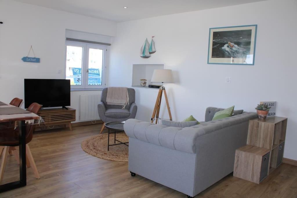 « L'Oceanix » Vue Grande Plage 2Ch Wifi Quiberon Extérieur photo