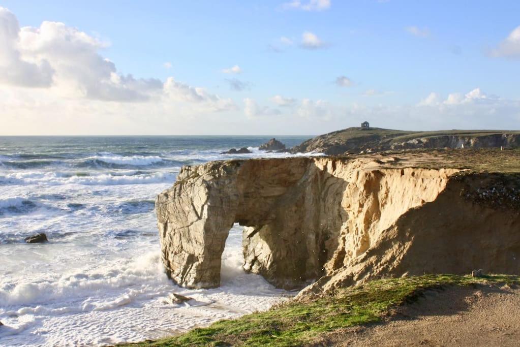 « L'Oceanix » Vue Grande Plage 2Ch Wifi Quiberon Extérieur photo