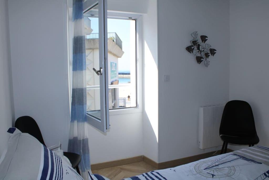 « L'Oceanix » Vue Grande Plage 2Ch Wifi Quiberon Extérieur photo