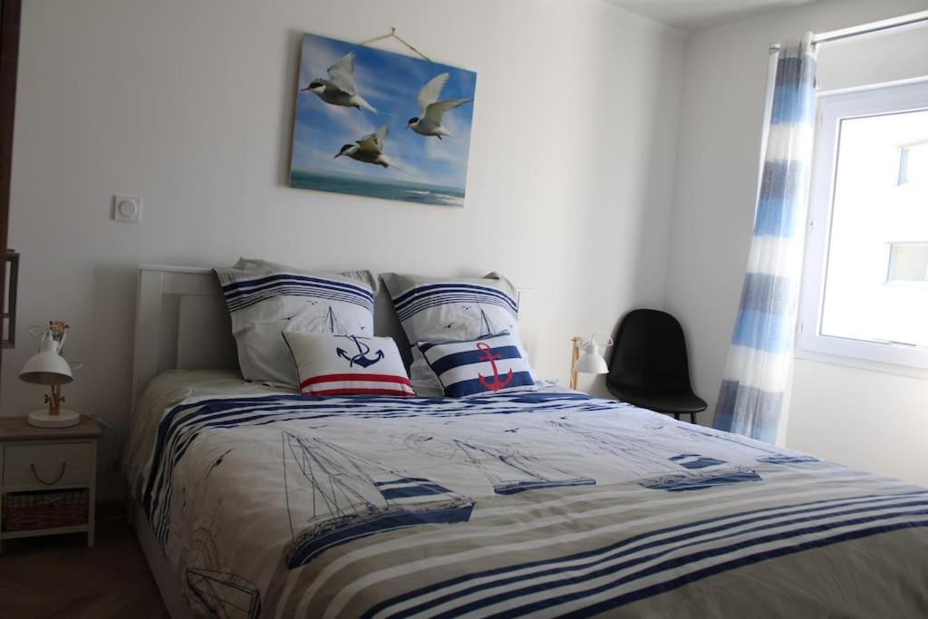 « L'Oceanix » Vue Grande Plage 2Ch Wifi Quiberon Extérieur photo
