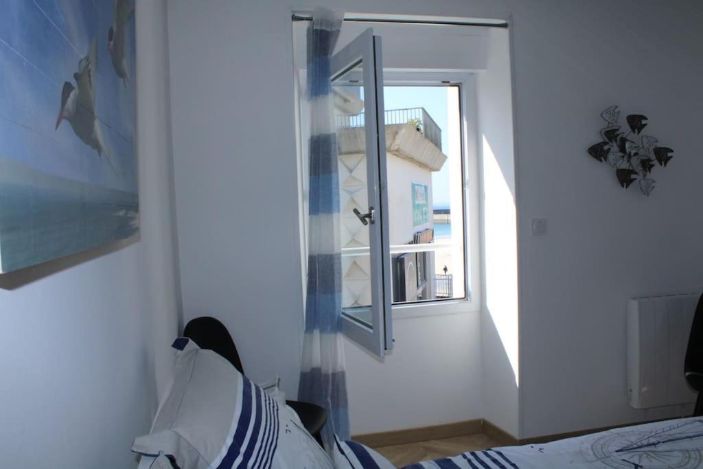 « L'Oceanix » Vue Grande Plage 2Ch Wifi Quiberon Extérieur photo