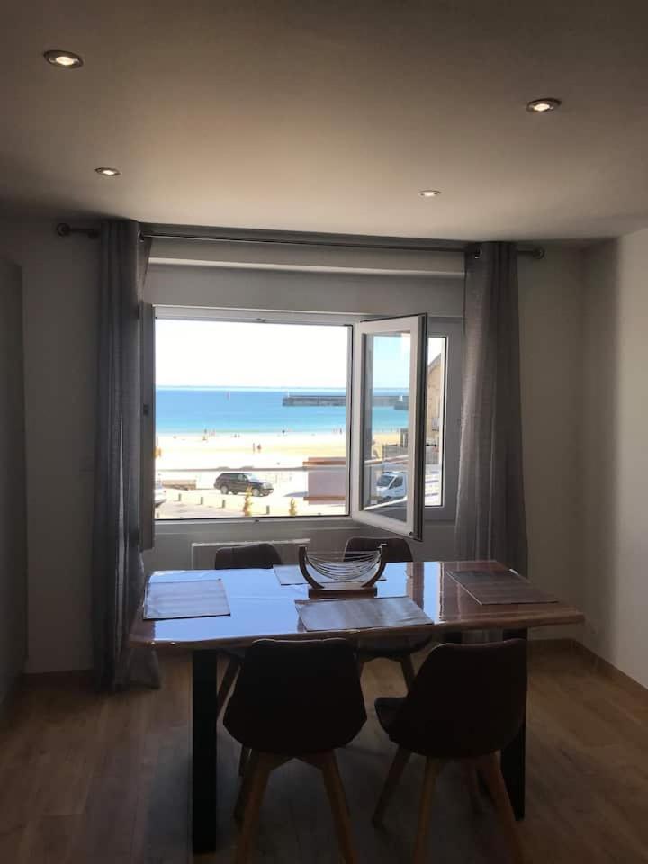 « L'Oceanix » Vue Grande Plage 2Ch Wifi Quiberon Extérieur photo