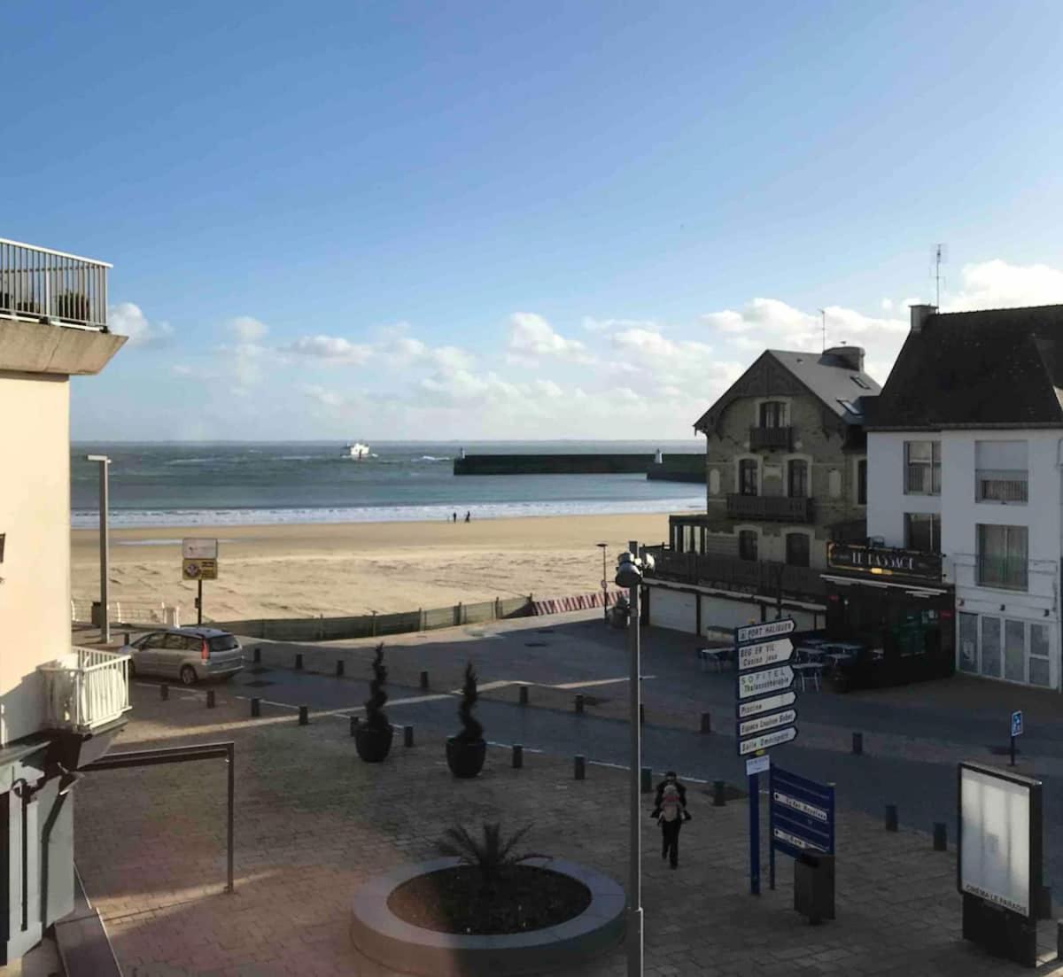 « L'Oceanix » Vue Grande Plage 2Ch Wifi Quiberon Extérieur photo